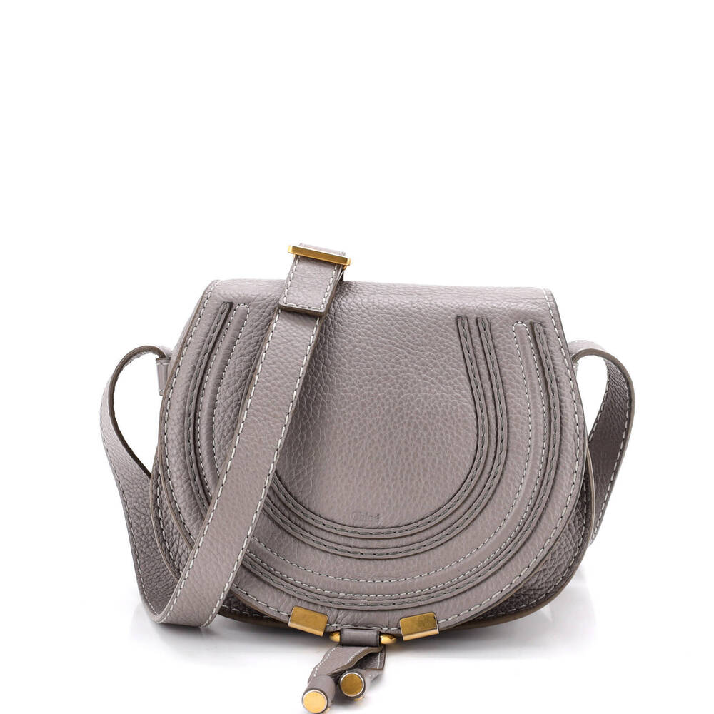 Chloe Small Marcie Crossbody Bag Leather